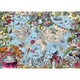 Puzzle Heye Mundo peculiar de 2000 Piezas Puzzle Heye Mundo peculiar de 2000 Piezas Heye - 1