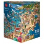 Puzzle Heye La Costa de 1000 Piezas - Heye