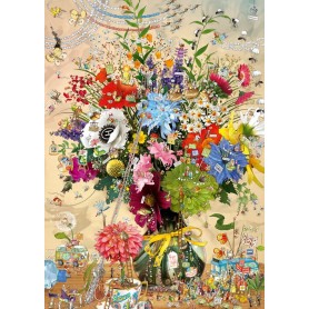 Puzzle Heye Flores con Vida de 1000 Piezas Puzzle Heye Flores con Vida de 1000 Piezas Heye - 1