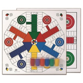 Parchis para 6 Jugadores con Accesorios Parchis para 6 Jugadores con Accesorios - Cayro