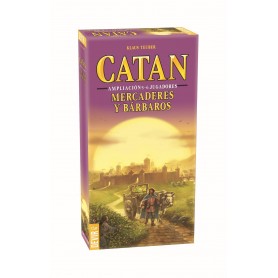 Catan - Mercaderes y bárbaros expansión 5-6 jugadores Catan - Mercaderes y bárbaros expansión 5-6 jugadores - Devir