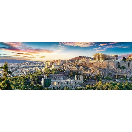 Puzzle Trefl Trefl Panorama de la Acrópolis de Atenas de 500 Piezas - Puzzles Trefl