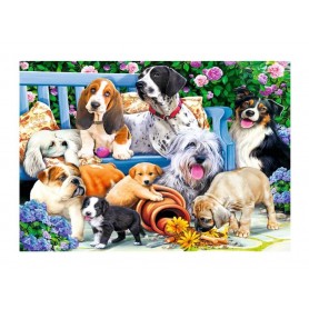 Puzzle Trefl Perros en el jardín de 1000 Piezas Puzzle Trefl Perros en el jardín de 1000 Piezas Puzzles Trefl - 1