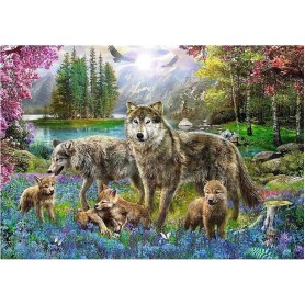 Puzzle Trefl Lupin familia de 1000 Piezas Puzzle Trefl Lupin familia de 1000 Piezas Puzzles Trefl - 1