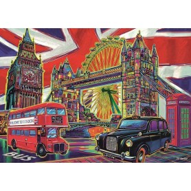 Puzzle Trefl Colores de Londres de 1000 Piezas Puzzle Trefl Colores de Londres de 1000 Piezas Puzzles Trefl - 1