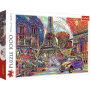 Puzzle Trefl Los colores de París de 1000 Piezas - Puzzles Trefl