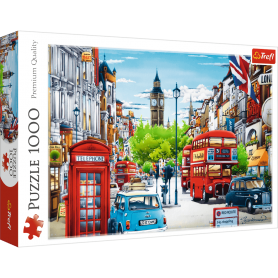 Puzzle Trefl calle de Londres de 1000 Piezas Puzzle Trefl calle de Londres de 1000 Piezas Puzzles Trefl - 1