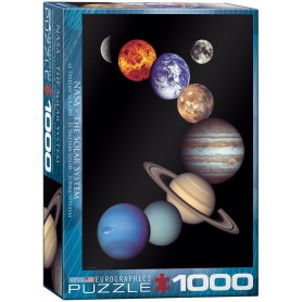 Puzzle Eurographics La NASA El Sistema Solar de 1000 Piezas Puzzle Eurographics La NASA El Sistema Solar de 1000 Piezas Eurographics - 1