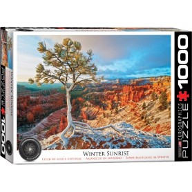 Puzzle Eurographics Amanecer de Invierno de 1000 Piezas Puzzle Eurographics Amanecer de Invierno de 1000 Piezas Eurographics - 1