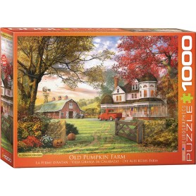 Puzzle Eurographics Vieja granja de calabazas de 1000 Piezas Puzzle Eurographics Vieja granja de calabazas de 1000 Piezas Eurographics - 1
