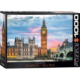 Puzzle Eurographics Londres Big Ben de 1000 Piezas Puzzle Eurographics Londres Big Ben de 1000 Piezas Eurographics - 1