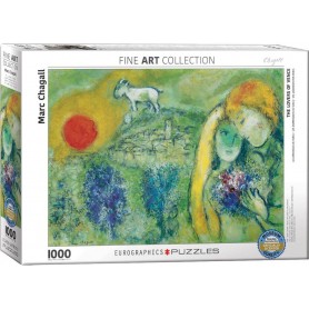 Puzzle Eurographics Los amantes de Vence de 1000 Piezas Puzzle Eurographics Los amantes de Vence de 1000 Piezas Eurographics - 1