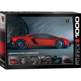 Puzzle Eurographics Lamborghini Aventador LP7504 de 1000 Piezas Puzzle Eurographics Lamborghini Aventador LP7504 de 1000 Piezas Eurographics - 1