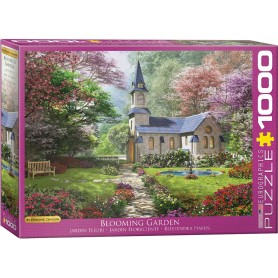 Puzzle Eurographics Jardín Floreciente de 1000 Piezas Puzzle Eurographics Jardín Floreciente de 1000 Piezas Eurographics - 1