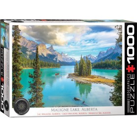 Puzzle Eurographics Lago Maligne Alberta de 1000 Piezas Puzzle Eurographics Lago Maligne Alberta de 1000 Piezas Eurographics - 1
