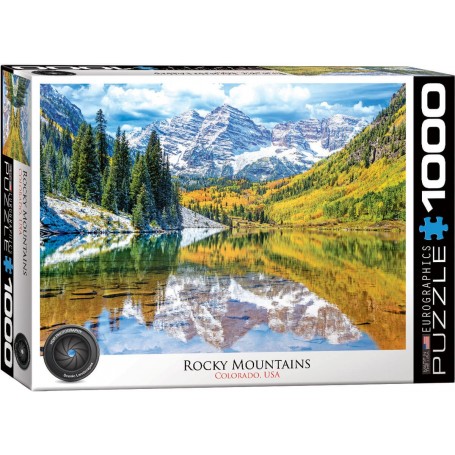 Puzzle Eurographics Parque Nacional Montañas Rocky de 1000 Piezas - Eurographics