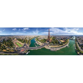 Puzzle Eurographics Panorama París, Francia de 1000 Piezas Puzzle Eurographics Panorama París, Francia de 1000 Piezas Eurographics - 1
