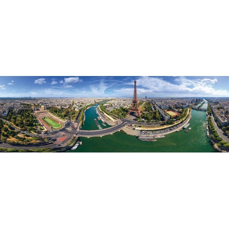 Puzzle Eurographics Panorama París, Francia de 1000 Piezas - Eurographics