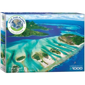 Puzzle Eurographics Arrecibe de Coral de 1000 Piezas Puzzle Eurographics Arrecibe de Coral de 1000 Piezas Eurographics - 1