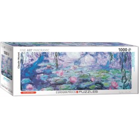 Puzzle Eurographics Nenúfares de Claude Monet de 1000 Piezas Puzzle Eurographics Nenúfares de Claude Monet de 1000 Piezas Eurographics - 1