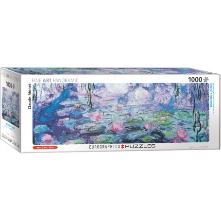 Puzzle Eurographics Nenúfares de Claude Monet de 1000 Piezas - Eurographics