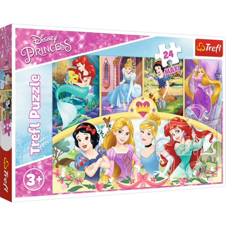 Puzzle Trefl Princesas Disney de 24 Piezas - Puzzles Trefl