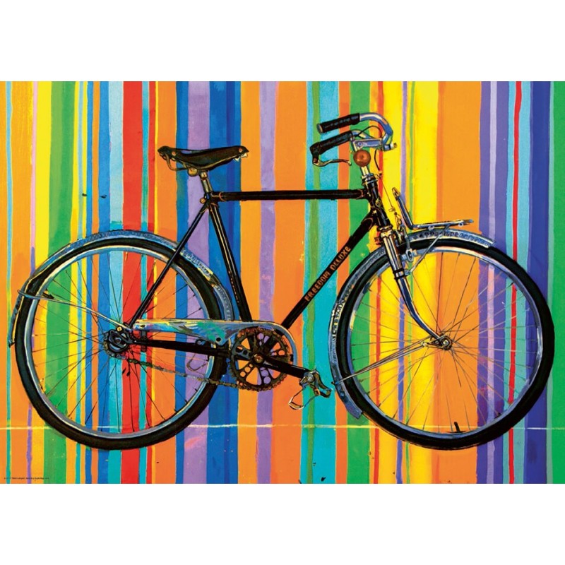 Puzzle Heye Bicicleta PopArt De 1000 Piezas - Kubekings.com