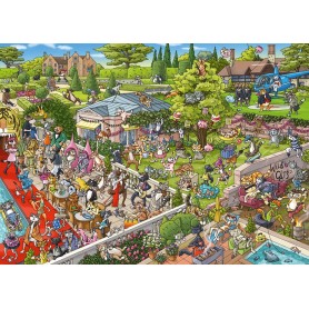 Puzzle Heye Gatos de fiesta de 1000 Piezas Puzzle Heye Gatos de fiesta de 1000 Piezas Heye - 1