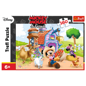Puzzle Trefl Mickey Mouse el Granjero de 160 Piezas Puzzle Trefl Mickey Mouse el Granjero de 160 Piezas Puzzles Trefl - 2