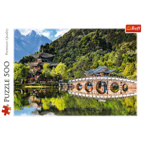Puzzle Trefl El Estanque del Dragón Negro - Lijiang China de 500 Puzzle Trefl El Estanque del Dragón Negro - Lijiang China de 500 Puzzles Trefl - 1