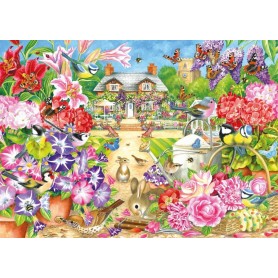 Puzzle Falcon El Jardín de Verano de 1000 Piezas Puzzle Falcon El Jardín de Verano de 1000 Piezas Falcon - 1