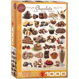 Puzzle Eurographics Chocolate de 1000 Piezas Puzzle Eurographics Chocolate de 1000 Piezas Eurographics - 1