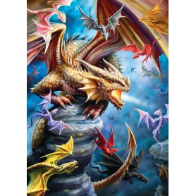 Puzzle Eurographics Clan Dragón por Ann Stokes de 1000 Piezas Puzzle Eurographics Clan Dragón por Ann Stokes de 1000 Piezas Eurographics - 1
