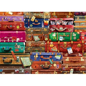 Puzzle Eurographics maletas de viaje de 1000 Piezas Puzzle Eurographics maletas de viaje de 1000 Piezas Eurographics - 1