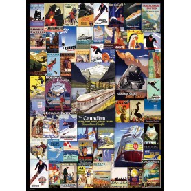 Puzzle Eurographics ferrocarril de aventuras de 1000 Piezas Puzzle Eurographics ferrocarril de aventuras de 1000 Piezas Eurographics - 1