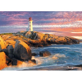 Puzzle Eurographics Peggy Cove Phare Nouvelle-écosse de 1000 Pièces Puzzle Eurographics Peggy Cove Phare Nouvelle-écosse de 1000 Pièces Eurographics - 1