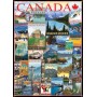Puzzle Eurographics Viajes Canadá Clásicos de 1000 Piezas - Eurographics