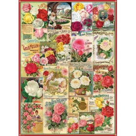 Puzzle Eurographics catálogo de semillas de rosa de 1000 Piezas Puzzle Eurographics catálogo de semillas de rosa de 1000 Piezas Eurographics - 1