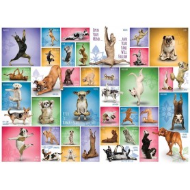 Puzzle Eurographics yoga Dogs de 1000 Piezas Puzzle Eurographics yoga Dogs de 1000 Piezas Eurographics - 1