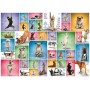Puzzle Eurographics yoga Dogs de 1000 Piezas - Eurographics