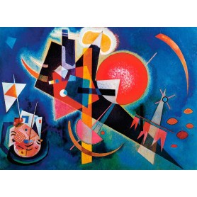 Puzzle Eurographics En Azul de Wassily Kandinsky de 1000 Piezas Puzzle Eurographics En Azul de Wassily Kandinsky de 1000 Piezas Eurographics - 1