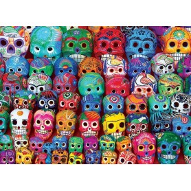 Puzzle Eurographics Calaveras Mexicanas de 1000 Piezas Puzzle Eurographics Calaveras Mexicanas de 1000 Piezas Eurographics - 1
