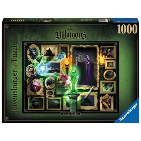Puzzle Ravensburger Villanos Disney: Maléfica de 1000 Piezas Ravensburger - 1
