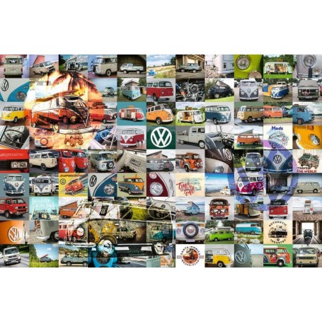 Puzzle Ravensburger 99 Momentos VW de 3000 Piezas - Ravensburger