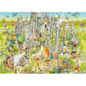 Puzzle Heye Hábitat Jurásico de 1000 Piezas Puzzle Heye Hábitat Jurásico de 1000 Piezas Heye - 1