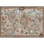 Puzzle Heye Mapa del Mundo retro de 1000 Piezas - Heye