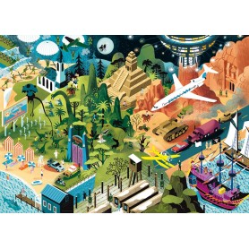 Puzzle Heye PelÃculas de Steven Spielberg de 1000 Piezas Puzzle Heye PelÃculas de Steven Spielberg de 1000 Piezas Heye - 1