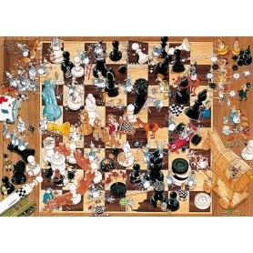 Puzzle Heye Negro o blanco de 1000 Piezas Puzzle Heye Negro o blanco de 1000 Piezas Heye - 1