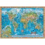Puzzle Heye Mapa del Mundo Asombroso de 2000 Piezas - Heye