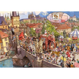 Puzzle Heye Desfile callejero de 2000 Piezas Puzzle Heye Desfile callejero de 2000 Piezas Heye - 1